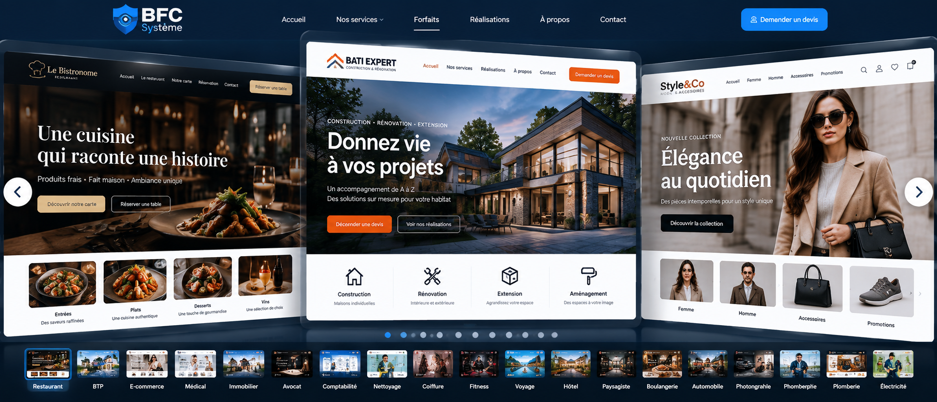 Exemple de site internet Automobile — AUTO DRIVE